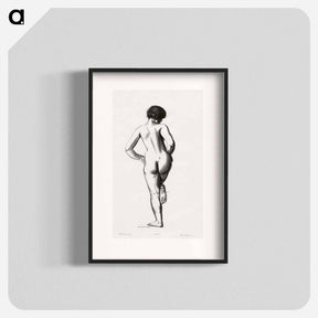 アートポスター-Nude Study
 - ボストン公共図書館 Poster.
