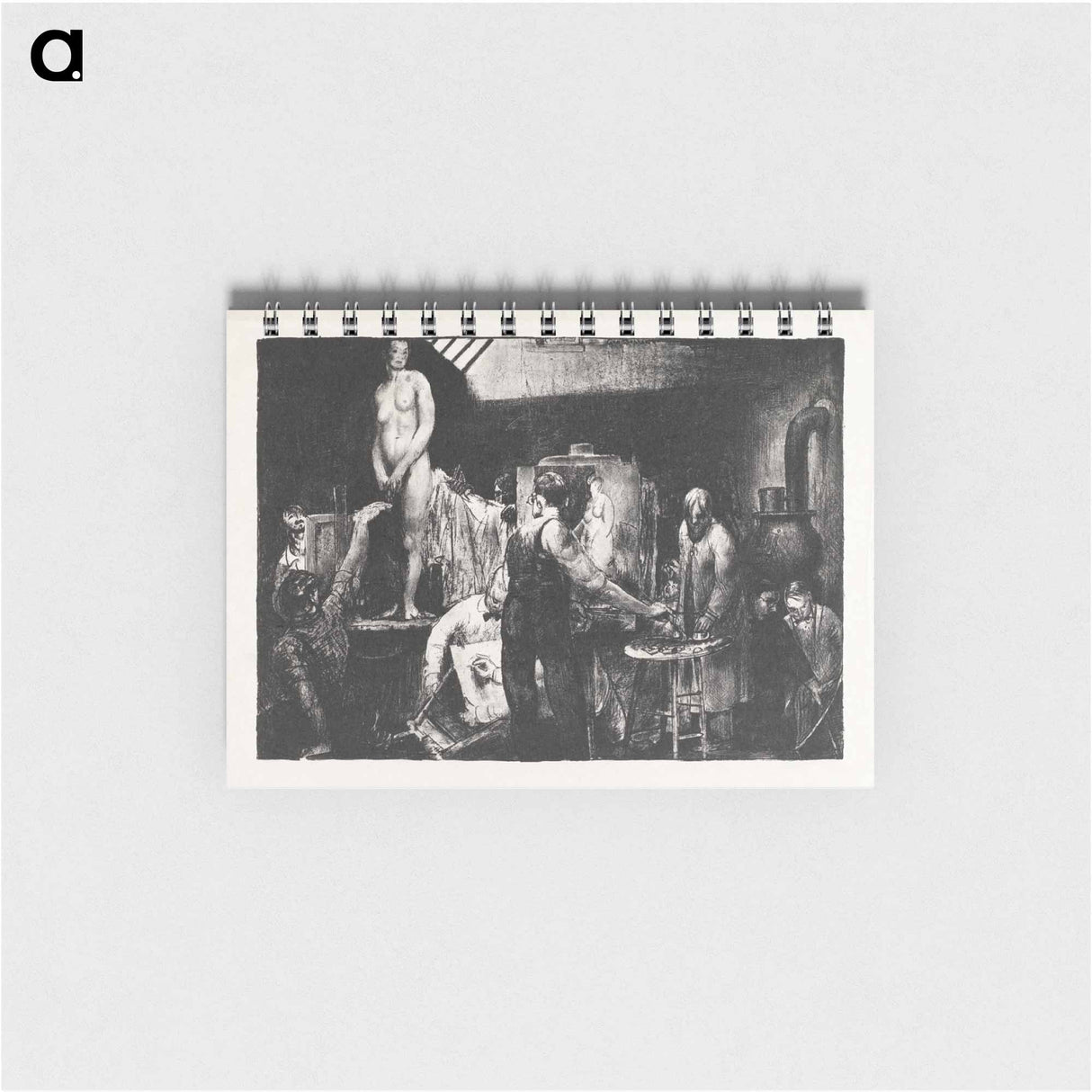アートメモ帳-The Life Class, Second Stone
 - ボストン公共図書館 Memo.