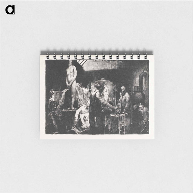 アートメモ帳-The Life Class, Second Stone
 - ボストン公共図書館 Memo.