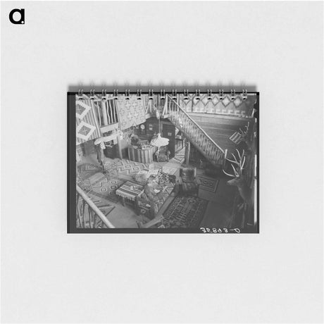 アートメモ帳-Navajo Lodge Living Room
 - ラッセル リー Memo.