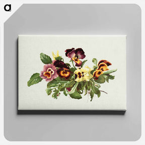 アートパネル-Pansies
 - ボストン公共図書館 Canvas.