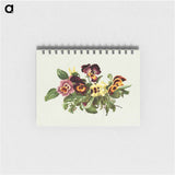 アートメモ帳-Pansies
 - ボストン公共図書館 Memo.