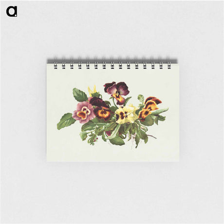 アートメモ帳-Pansies
 - ボストン公共図書館 Memo.