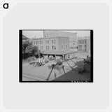 アートポストカード-Railway Express Depot, Muskogee
 - ラッセル リー Postcard.