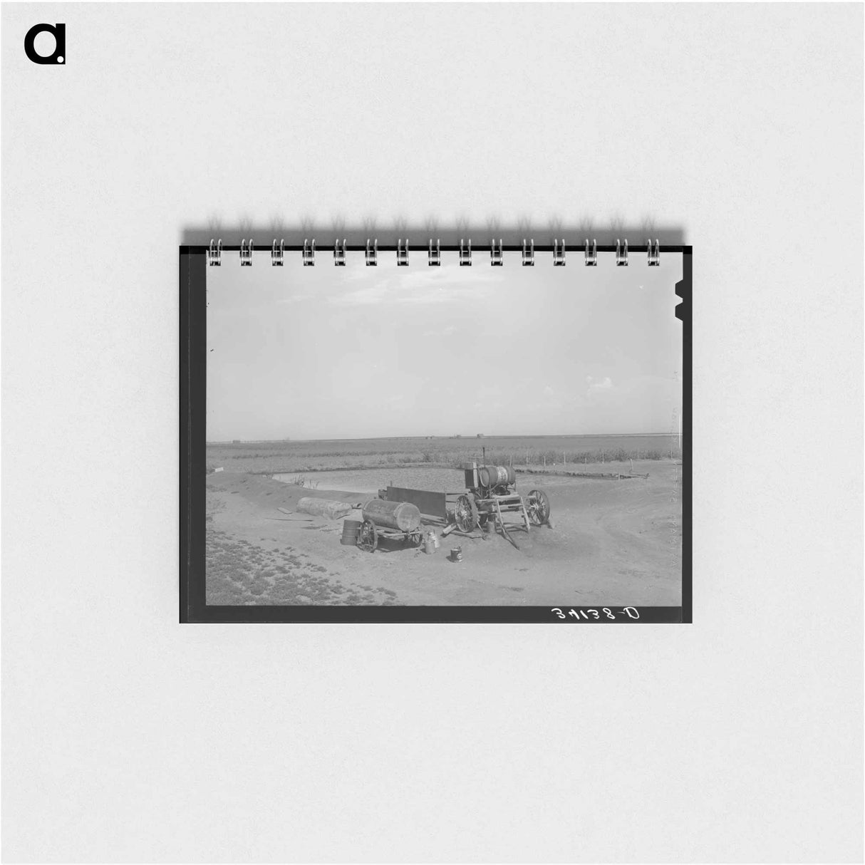 アートメモ帳-Davidson Farm Irrigation
 - ラッセル リー Memo.