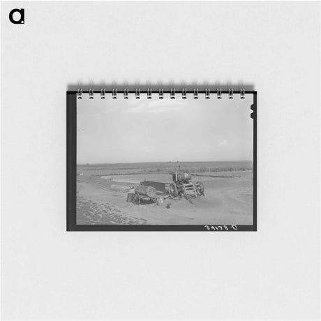 アートメモ帳-Davidson Farm Irrigation
 - ラッセル リー Memo.