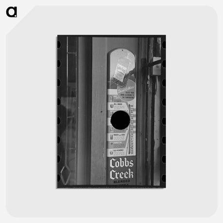 アートポストカード-Crosby Sign
 - ラッセル リー Postcard.