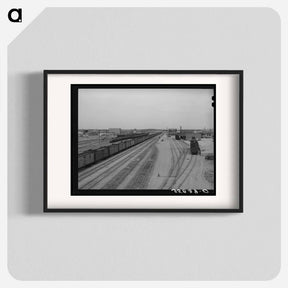 アートポスター-Railroad Yards, Big Spring
 - ラッセル リー Poster.