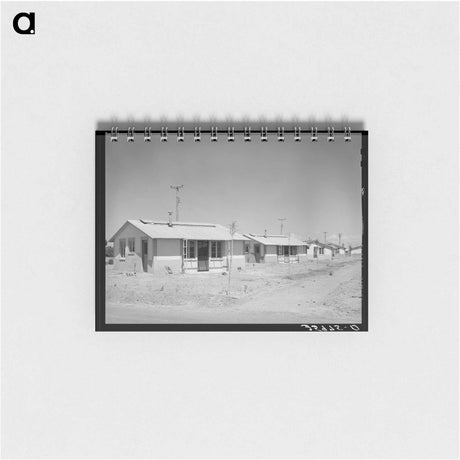 アートメモ帳-Agua Fria Laborer's House
 - ラッセル リー Memo.