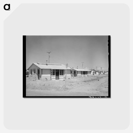 アートポストカード-Agua Fria Laborer's House
 - ラッセル リー Postcard.