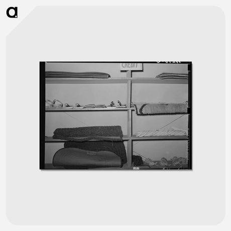 アートポストカード-Ranch Supply Store
 - ラッセル リー Postcard.