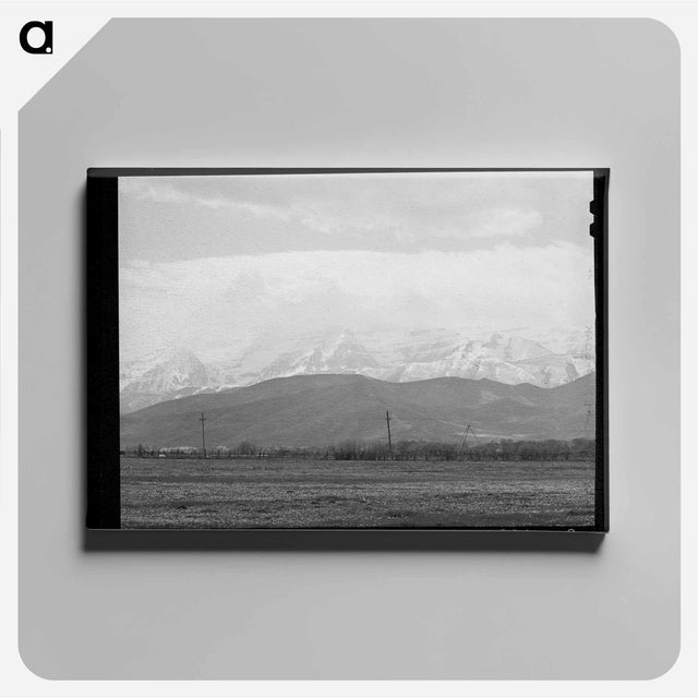 アートパネル-Spring Pasture, Uinta Mountains
 - ラッセル リー Canvas.