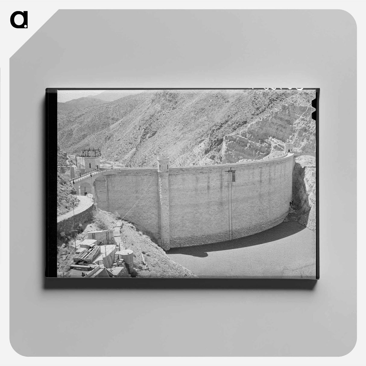 アートパネル-Roosevelt Dam Drought
 - ラッセル リー Canvas.