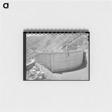 アートメモ帳-Roosevelt Dam Drought
 - ラッセル リー Memo.