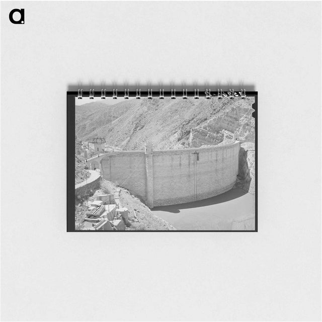 アートメモ帳-Roosevelt Dam Drought
 - ラッセル リー Memo.