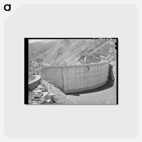アートポストカード-Roosevelt Dam Drought
 - ラッセル リー Postcard.