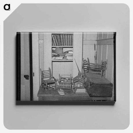 アートパネル-Miniature Furniture
 - ラッセル リー Canvas.