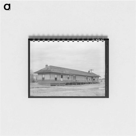 アートメモ帳-Railroad Station, Mound Bayou
 - ラッセル リー Memo.