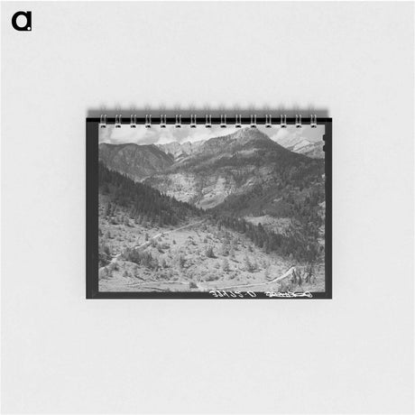アートメモ帳-Road to Camp Bird Mines
 - ラッセル リー Memo.