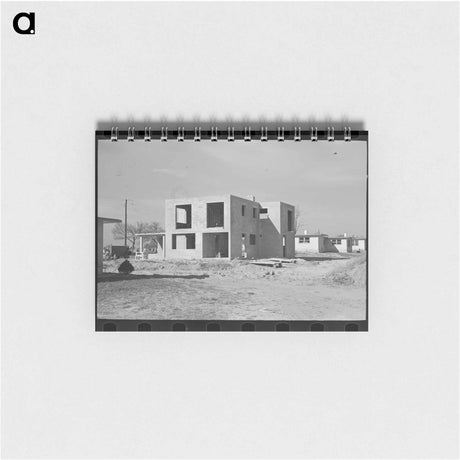 アートメモ帳-Jersey Homesteads Under Construction
 - ラッセル リー Memo.