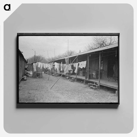 アートパネル-Mexican Corral
 - ラッセル リー Canvas.
