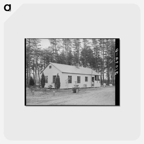 アートポストカード-Steel House at Greenbelt
 - ラッセル リー Postcard.