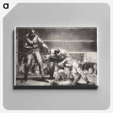 アートパネル-The White Hope
 - ボストン公共図書館 Canvas.