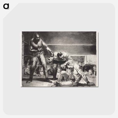 アートポストカード-The White Hope
 - ボストン公共図書館 Postcard.