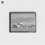 アートメモ帳-Hay Barn, Wasatch Mountains
 - ラッセル リー Memo.