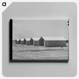 アートパネル-Migrant Camp Isolation Units
 - ラッセル リー Canvas.