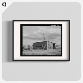 アートポスター-Yakima County Barn Facilities
 - ラッセル リー Poster.