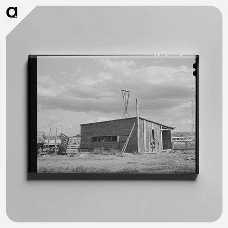 アートパネル-Yakima County Barn Facilities
 - ラッセル リー Canvas.