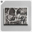 アートパネル-Crucifixion of Christ
 - ボストン公共図書館 Canvas.