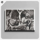 アートパネル-Crucifixion of Christ
 - ボストン公共図書館 Canvas.