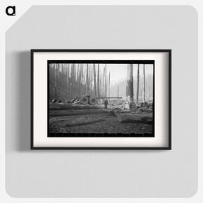 アートポスター-Logging Truck, Tillamook County
 - ラッセル リー Poster.