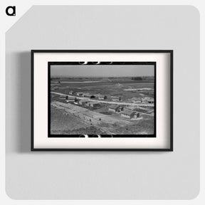 アートポスター-FSA Labor Camp Homes
 - ラッセル リー Poster.