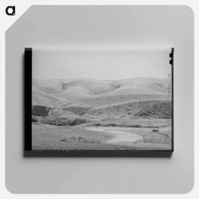 アートパネル-Walla Walla Wheat Field
 - ラッセル リー Canvas.