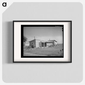 アートポスター-Casa Grande Valley Farmhouse
 - ラッセル リー Poster.