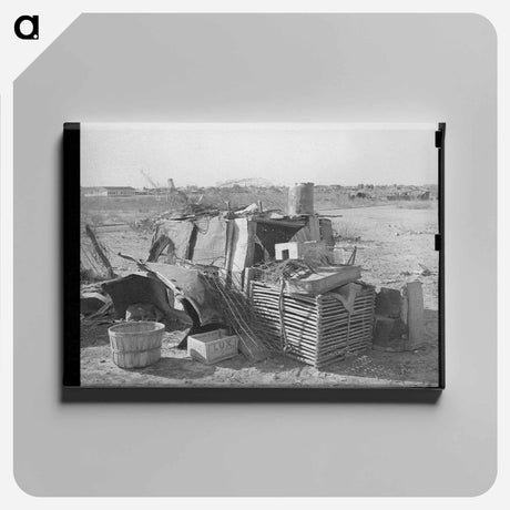 アートパネル-Goat Shed
 - ラッセル リー Canvas.