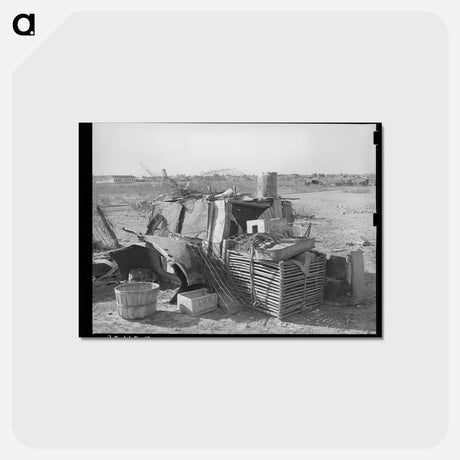 アートポストカード-Goat Shed
 - ラッセル リー Postcard.