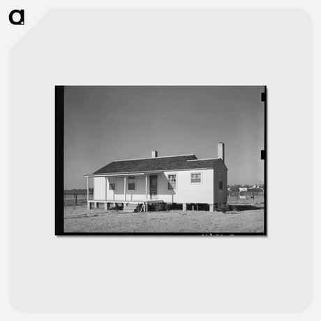 アートポストカード-House at Lakeview Project
 - ラッセル リー Postcard.