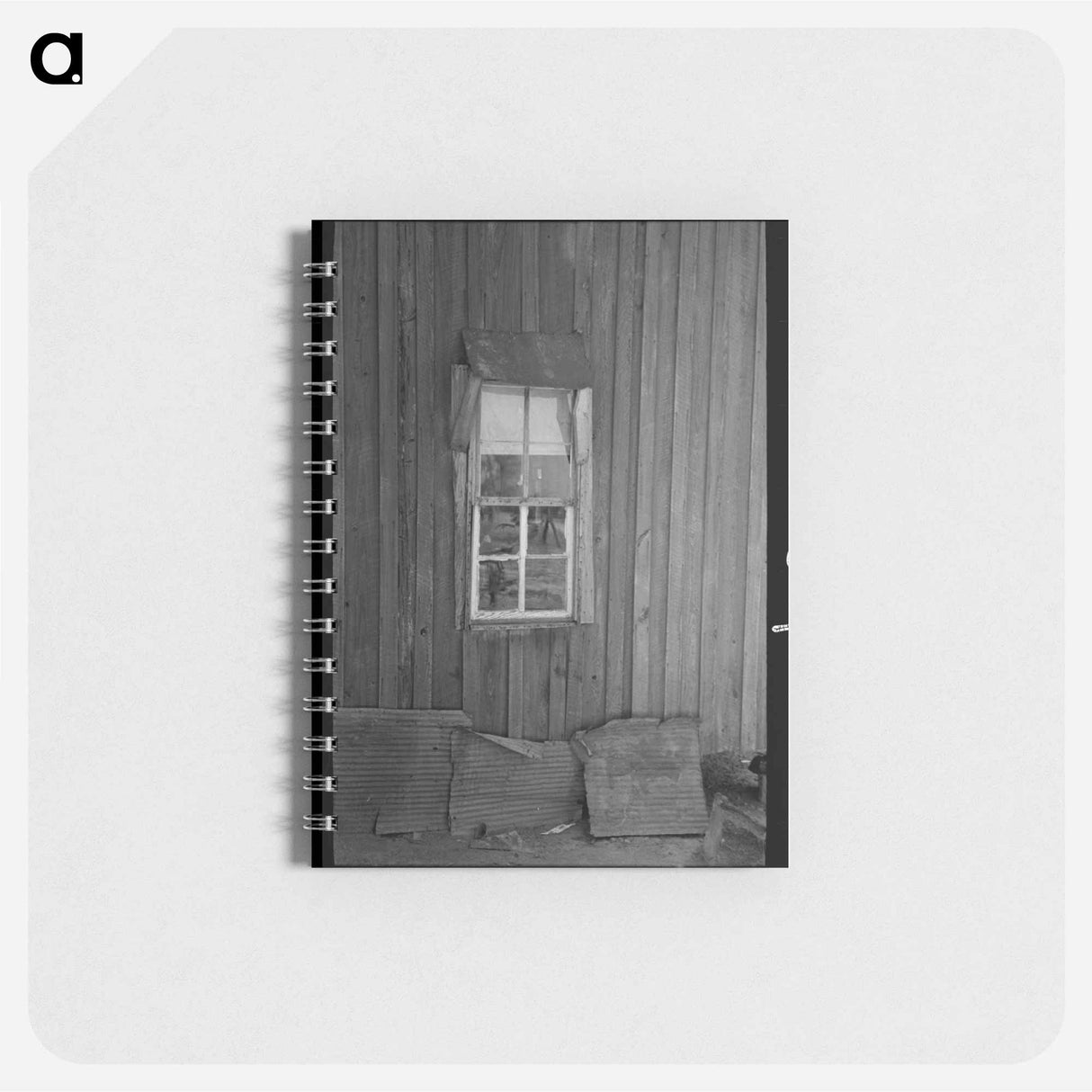 アートメモ帳-Front Porch of Sharecropper Cabin
 - ラッセル リー Memo.