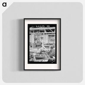 アートポスター-Abandoned Excelsior Mill
 - ラッセル リー Poster.