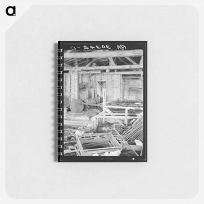 アートメモ帳-Abandoned Excelsior Mill
 - ラッセル リー Memo.