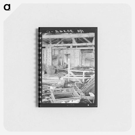 アートメモ帳-Abandoned Excelsior Mill
 - ラッセル リー Memo.