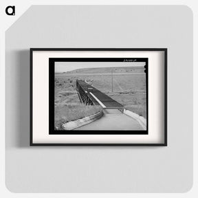 アートポスター-Owyhee Dam Irrigation
 - ラッセル リー Poster.