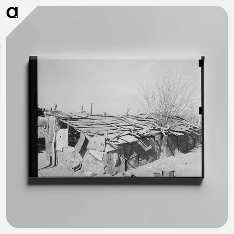 アートパネル-Chicken House, Crystal City
 - ラッセル リー Canvas.