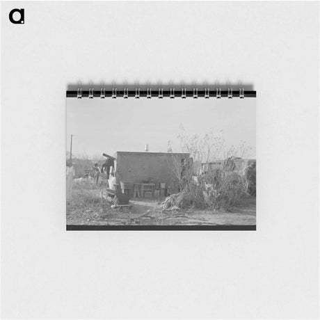 アートメモ帳-Mesquite Camp, Texas
 - ラッセル リー Memo.