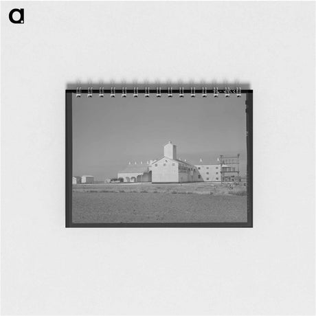 アートメモ帳-Cotton Gin in Nueces County
 - ラッセル リー Memo.