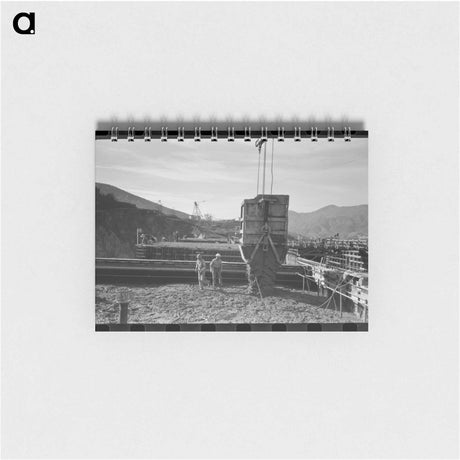 アートメモ帳-Shasta Dam Construction
 - ラッセル リー Memo.